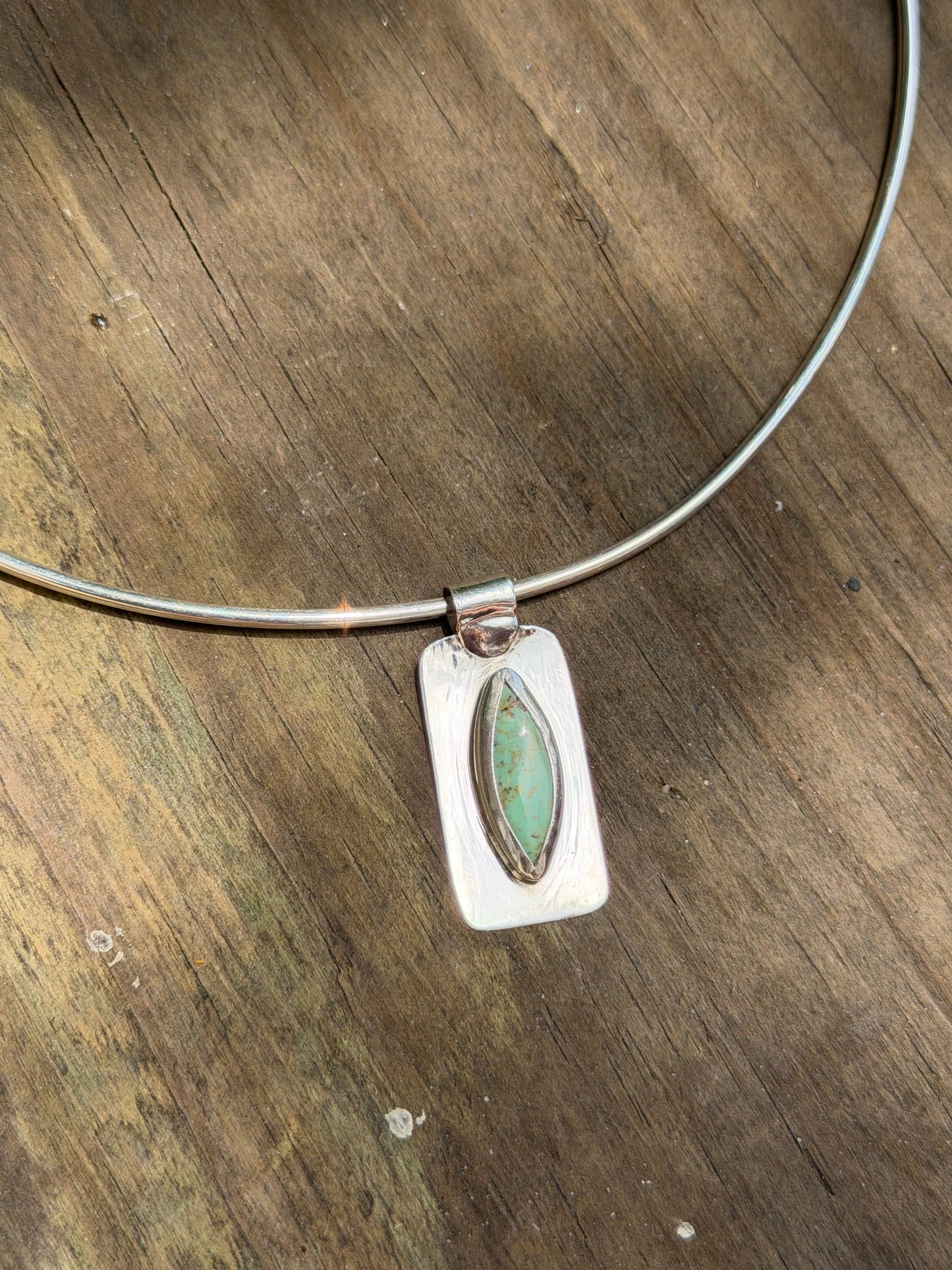 Dainty Royston Turquoise Collar Necklace