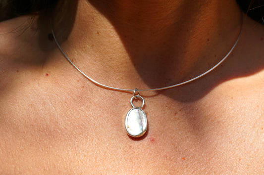 Abalone Collar Necklace
