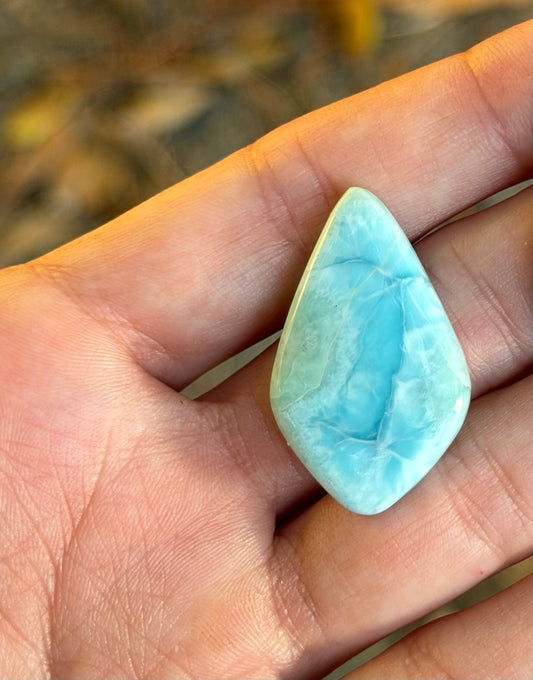 Larimar (diamond cut)