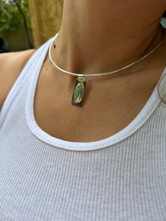 Dainty Royston Turquoise Collar Necklace
