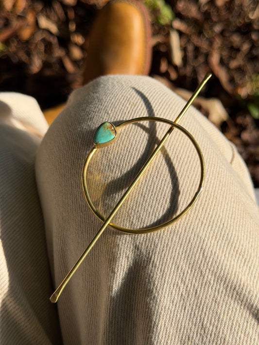Royston Turquoise Hair Pin V3