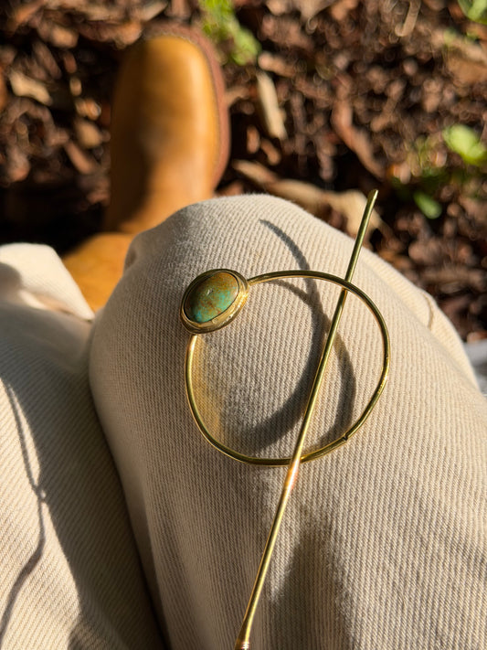 Royston Turquoise Hair Pin V4