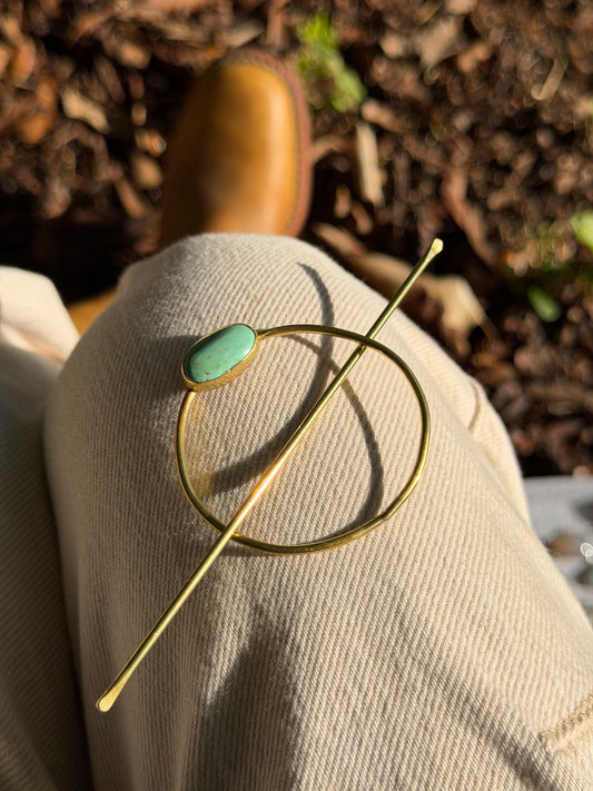 Royston Turquoise Hair Pin V5