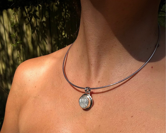 Agate Collar Necklace