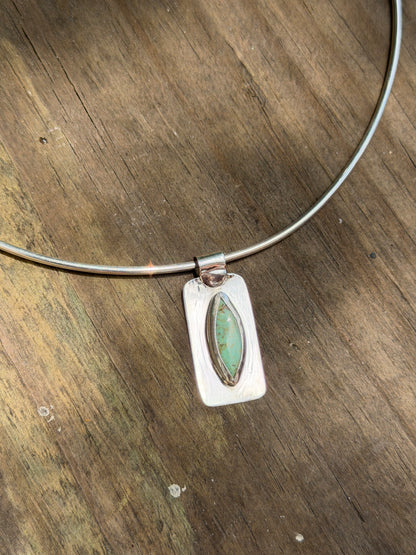 Dainty Royston Turquoise Collar Necklace