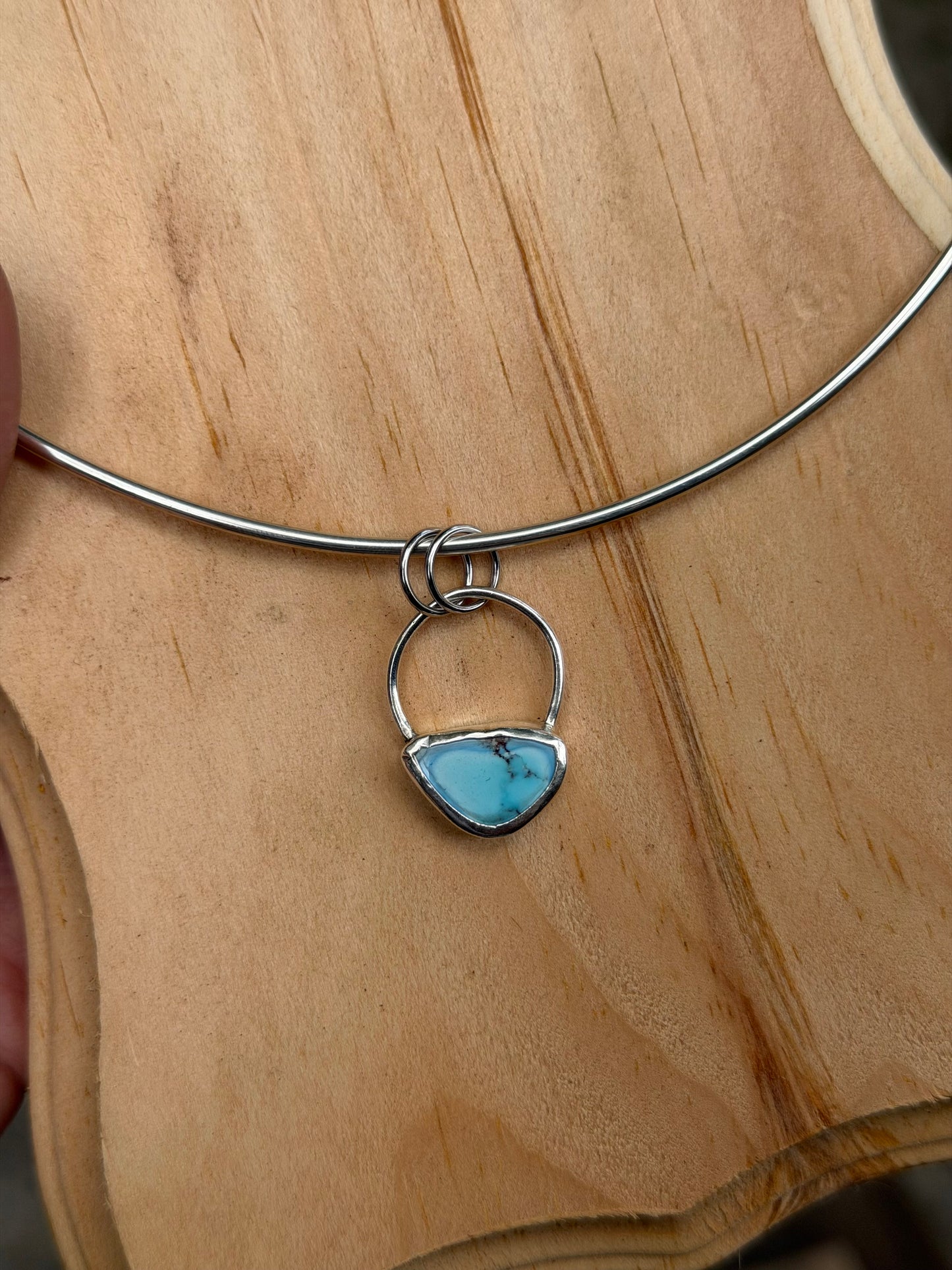 Dainty Golden Hills Turquoise Collar Necklace
