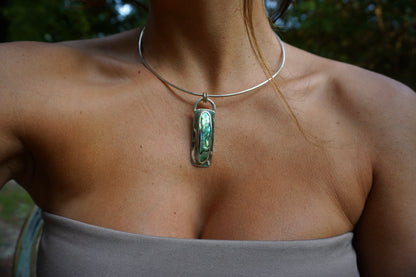 Abalone Collar Necklace