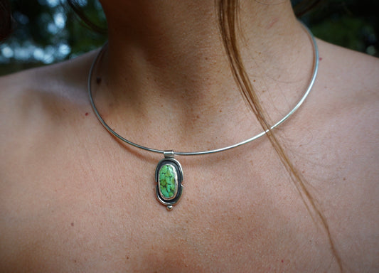 Sonoran Green Turquoise Collar
