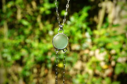 Sea Glass Bolo Necklace
