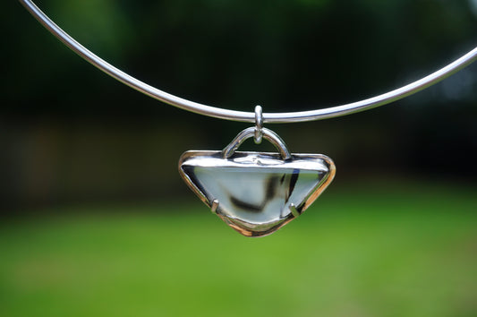 Montana Agate Collar Necklace