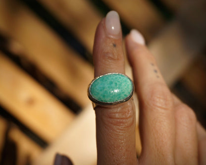 Amazonite Ring
