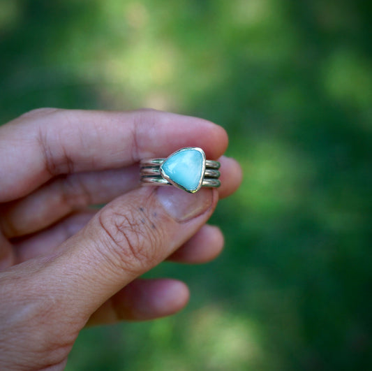 Larimar Ring - Size 7.25