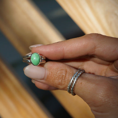Dainty Amazonite Ring