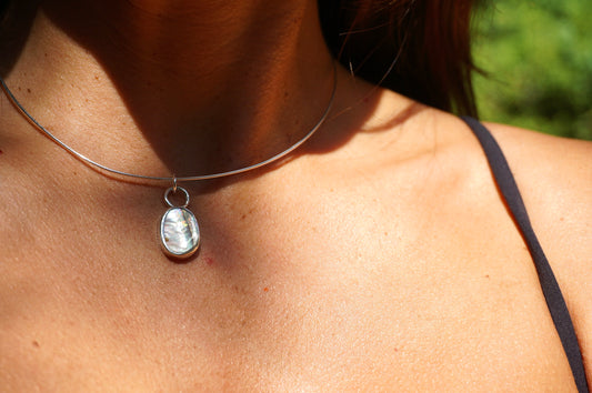 Abalone Collar Necklace