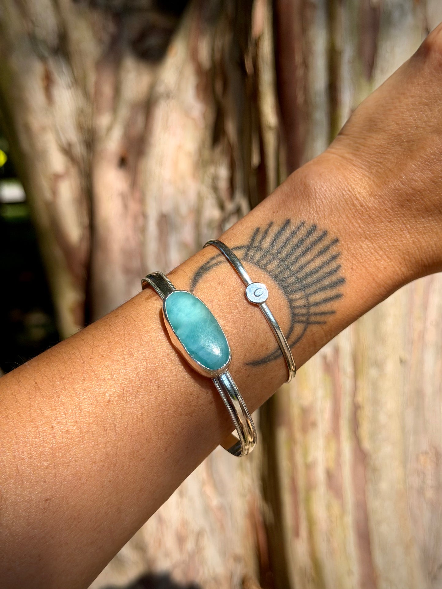 Larimar Cuff (Oval)