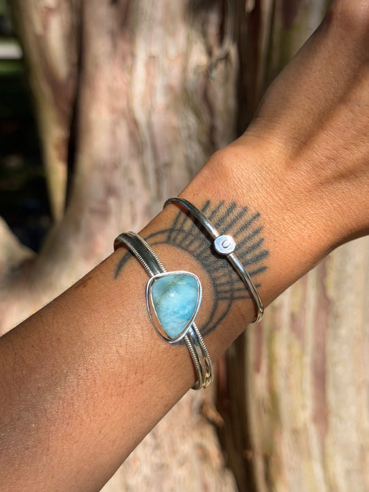 Larimar Cuff