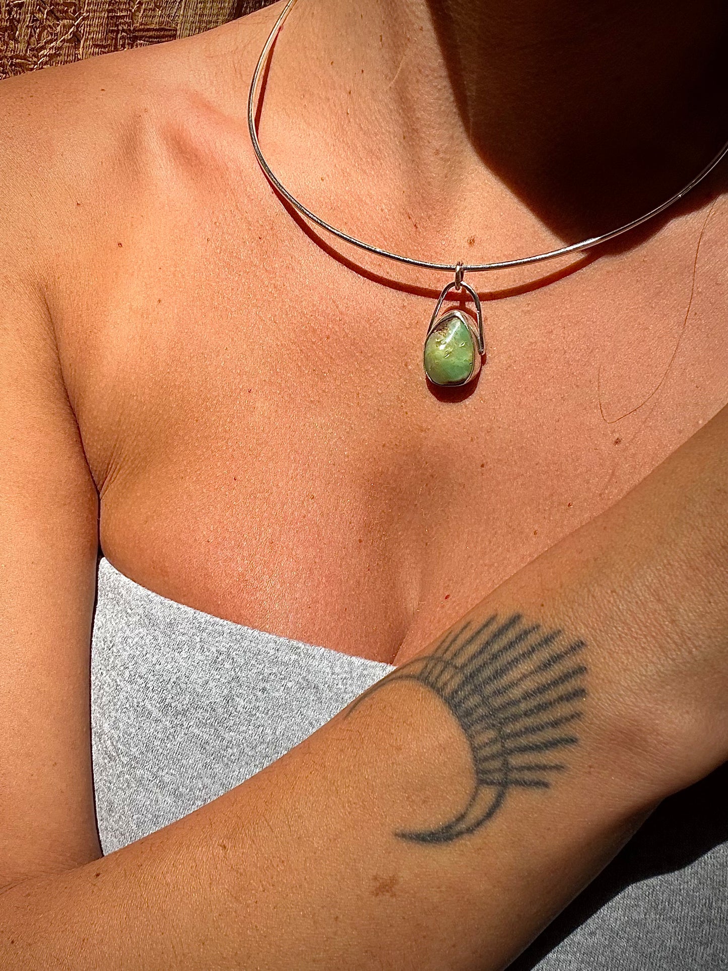 Chrysoprase Opal Choker