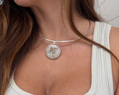 Agate Collar Necklace