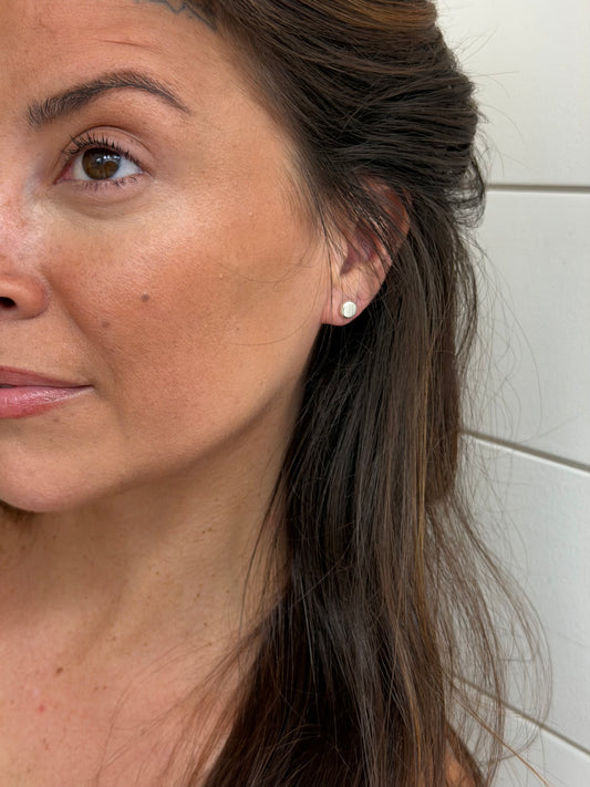 Silver Stud Earrings
