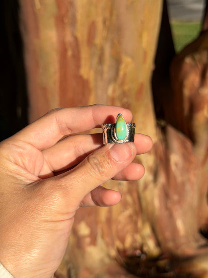Double Band Turquoise - Size 6.25