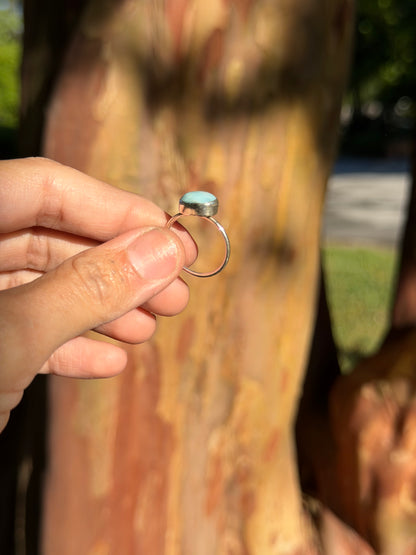 Dainty Larimar Ring - Size 5.75