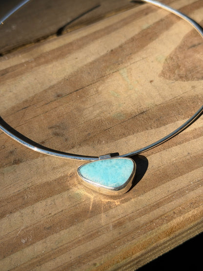 Larimar Collar Necklace