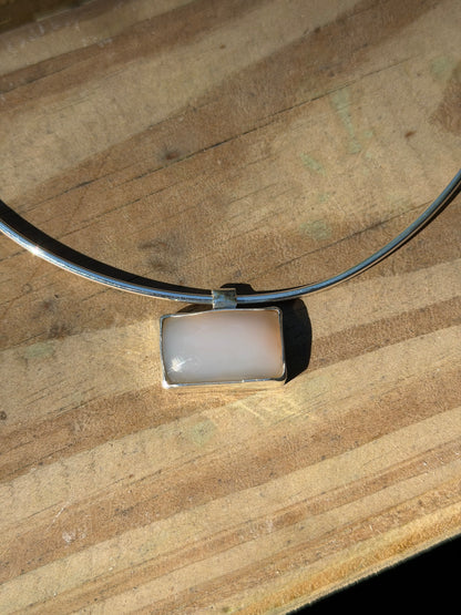 Moonstone Collar Necklace