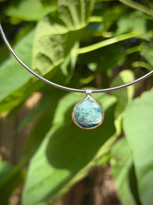 Amazonite Collar Necklace