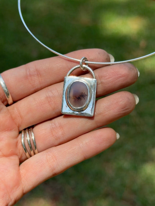 Dendritic Agate Collar