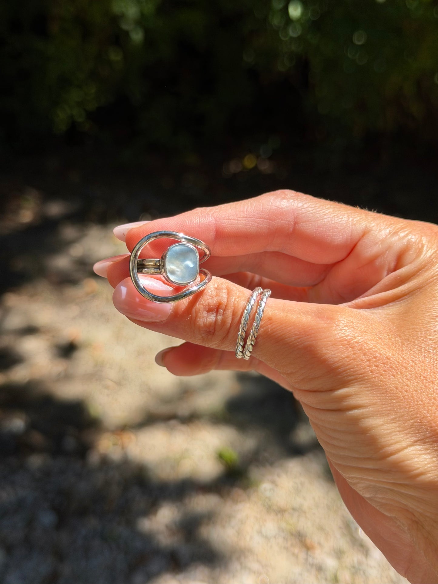 Wrap Abalone Ring (Size 7.25-8)