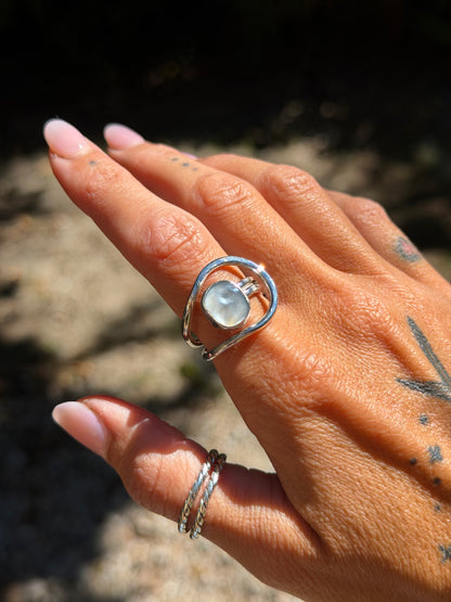 Wrap Abalone Ring (Size 7.25-8)