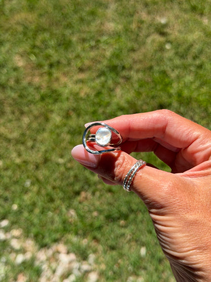 Wrap Abalone Ring (Size 7.25-8)