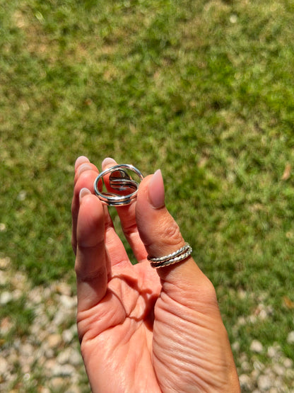 Wrap Abalone Ring (Size 7.25-8)