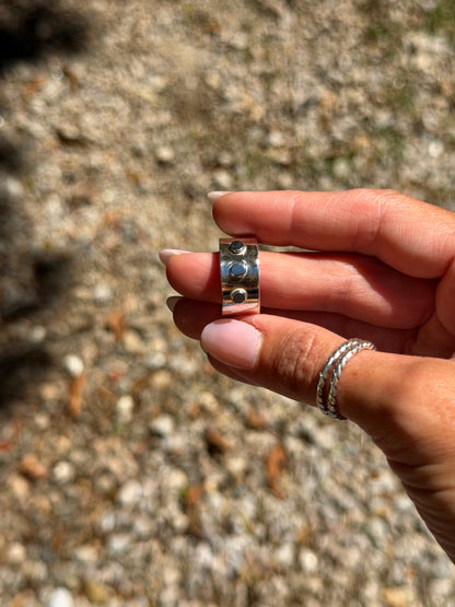 Chunky Studded Ring (8-9)