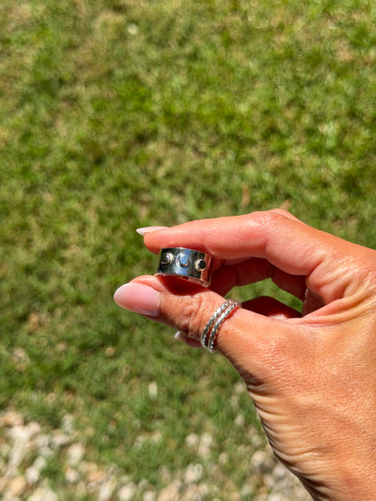 Chunky Studded Ring (8-9)