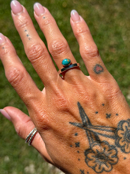 Blue Horizon Ring (Size 6)