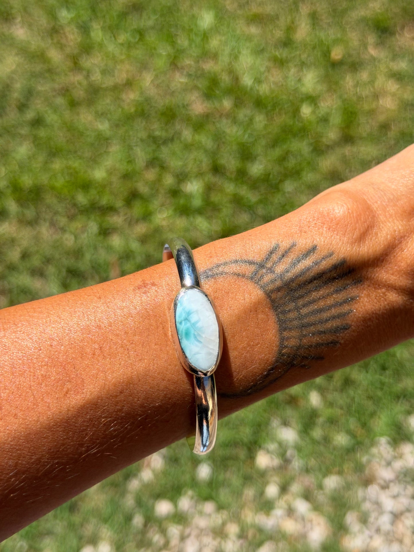 Larimar Cuff