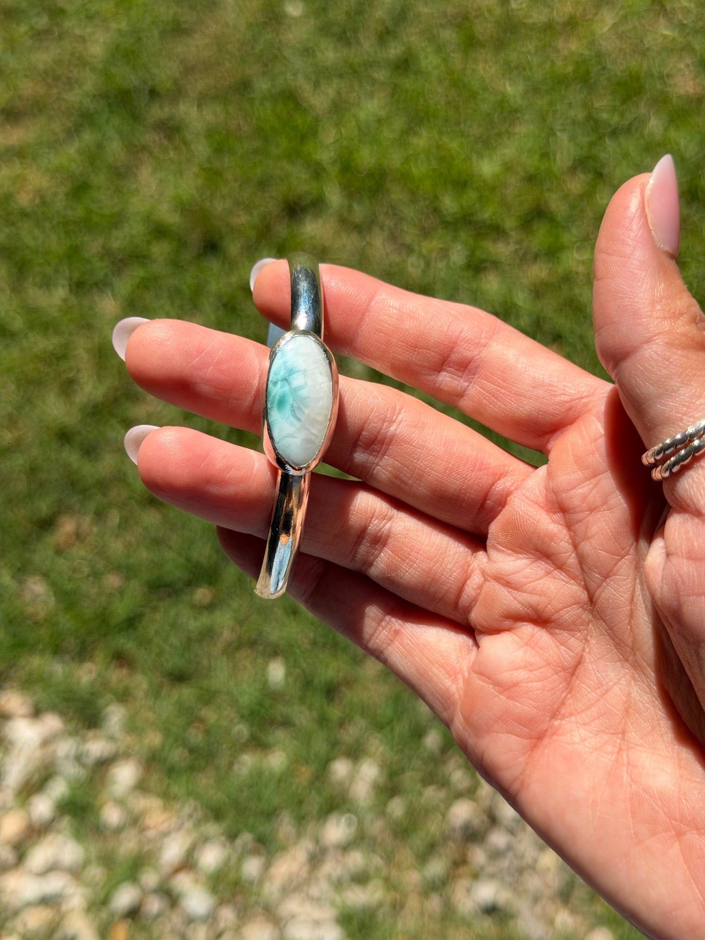 Larimar Cuff
