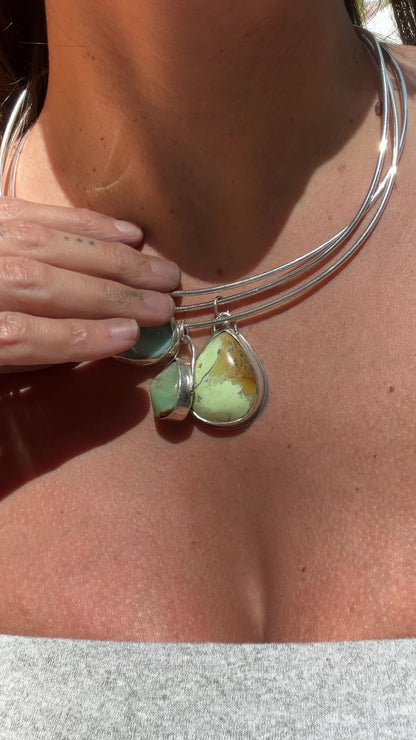 Chrysoprase Opal Choker